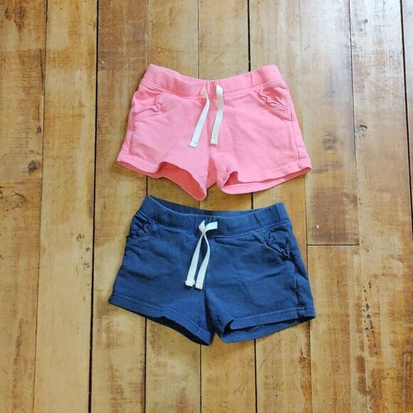 Carter's Other - Carters Shorts 3T Pink Blue Shorts Elastic Waist Spring Summer Cotton Bundle